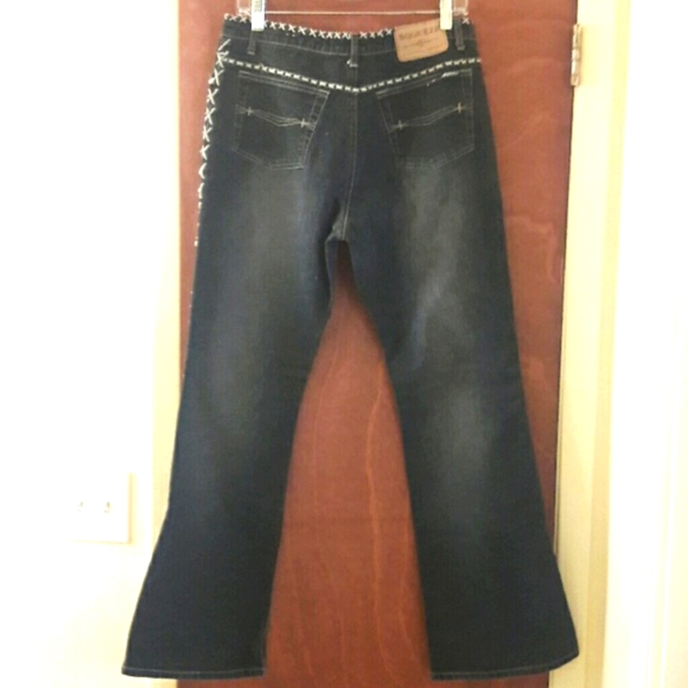 SQUEEZE Jeans Size 11/12 Stephen Hardy Rare Unique